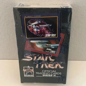 Star Trek Official Trading Cards Series II 1991 Sealed Set